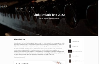 Affiliate website med løbende indtjening sælges