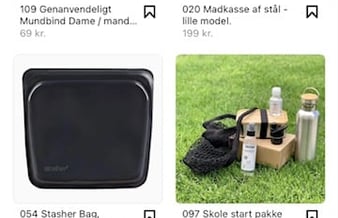 Bæredygtig, zerowaste og vegansk webshop sælges.