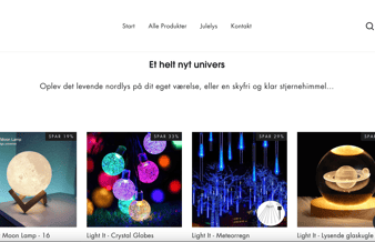 Profitable Dropshipping Webshop - Light It