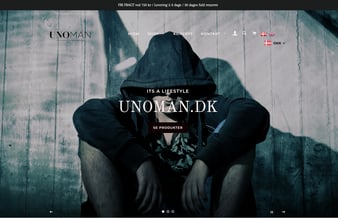 Webshop til herretøj sælges (dropshipping)