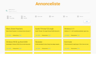 www.detlillemarked.dk - Web portal er bygget op omkring bruger-annoncer, der er gratis at oprette.