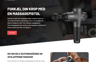 Salg af Massagepistol Webshop