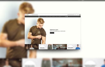 Thebodyfactory.dk - Webshop med Træningstøj til mænd og godt kundekartotek - Omsætning 1.100.000 kr. 