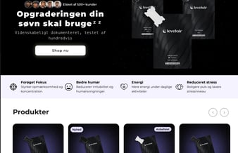 Køreklar webshop med stort potientale 