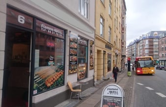 FlammeGrillen på Toftegårds Alle i Valby til salg - stigende omsætning, god beliggenhed