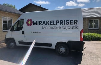 Nedsat pris - Tøjfirma, salg til plejecentre - En del faste kunder - Eksisteret over 20 år