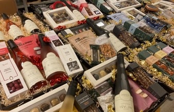 Igangværende webshop med gavekurve til virksomheder og private