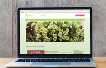 odenia.dk - Moderne webshop med salg af planter - Dækningsgrad på ca. 50%