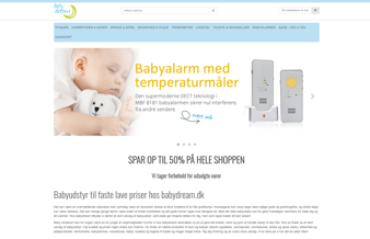 Baby Webshop med varelager - Rygsække, babyalarmer, badelegetøj, legetøj og MEGET mere.