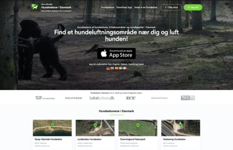Kendt hunde app søger ny ejer (Hjemmeside & iOS App) Total downloadet: 10.000 plus