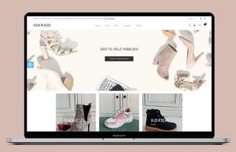 Flot eksklusiv webshop med salg af sko sælges - Omsætning 2021 kr. 64.000,00 kr. - Leverandør fra Europa