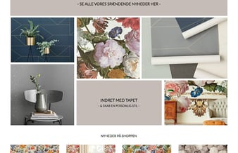 Stærkt nedsat, Skal sælges nu - Interiør Webshop med uforløst potentiale.