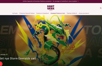 Pokémon & TCG Webshop