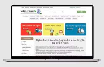 Veletableret webshop - Omsætning 2021 (Ekskl. moms): 124.194,57 kr. - Organisk trafik 2.000 besøgende hver måned.