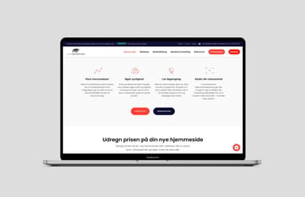 Webbureau med omsætning i 2022 på 750.000 - Gode SEO-placeringer - ApS selskab