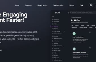 Aivio.dk - AI SaaS platform