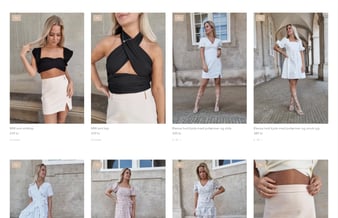 Webshop med tøj til unge kvinder sælges - 18.200 følgere på Instagram og ca. 8149 tusind følgere på facebook. 