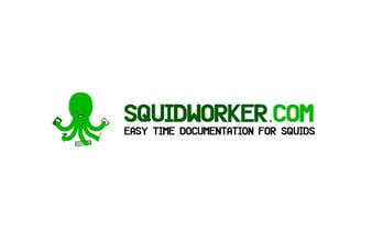 Squidworker - brugerflade til registrering af tid og kørsel.