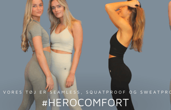 HeroGym - Nyopstartet fitnessbrand med salg af træningstøj til kvinder og mænd - Omsat for 140.000 kr. 