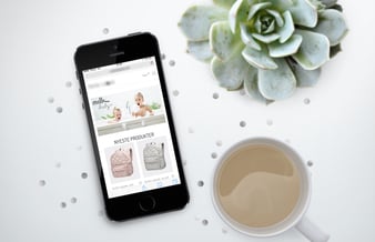 Smuk og enkel webshop med salg af børnetøj