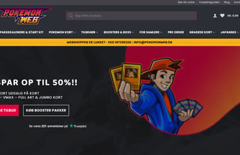 Veletablereret Webshop - Høj omsætning & godt omdømme (5 år)