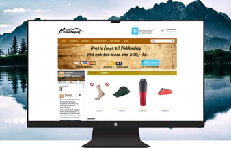 Webshop med friluftsudstyr - Dækningsbidrag: 98.139,62 kr. i 2020