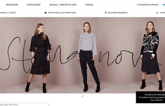 Partnerløsning 30% til velkendt mode-webshop til kvinder, 12.000 kunder og topplaceringer på Trustpilo