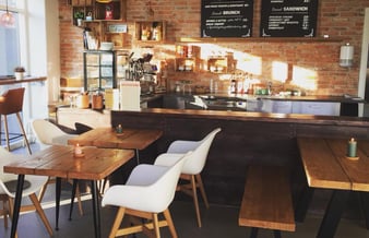 Gennemført brunch/frokost- restaurant og tapas/vinbar