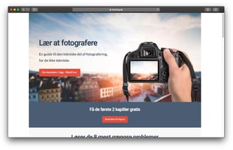 Fotoklog.dk - Webshop: E-bog om at lære at fotografere - Omsat for 17.318 kr i digitale produkter.