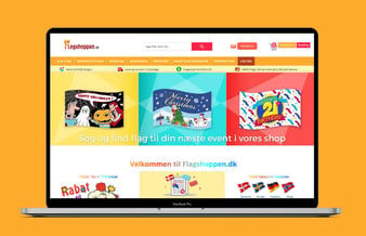 Webshop med kæmpe udvalg af flag - Eksisteret siden 2011