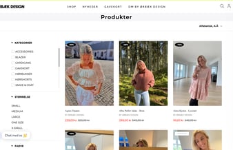 Kvindetøjs virksomhed med stort potentiale