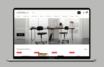 Interiør webshop med god potentiale! - Februar 2021 omsætning = 56,383.55 kr