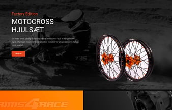 Webshop med Motocross / Motorcykel fælge til salg! - Omsat for: 12.400 DKK