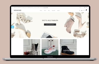 Flot eksklusiv webshop med salg af sko sælges - Omsætning 2021 kr. 64.000,00 kr. - Leverandør fra Europa