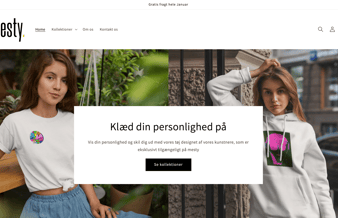 Salg af webshop Mesty.dk - Omsat for små 8000 kr.