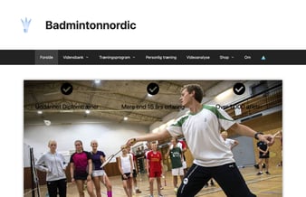 Personlig træner og affiliate website med indtjening - Omsætning i 2022: 15.000,- kr.