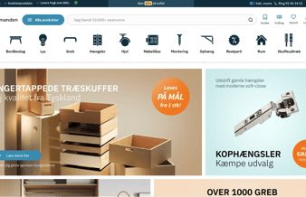 Etableret webshop i markant vækst inden for beslag og hardware søger ny ejer til hurtig overtagelse.