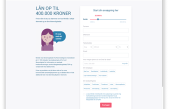 Selskab med 4 veletablerede og overskudsgivende låneformidlingssites sælges - over 100.000 registrerede brugere i Danmark - kræver kun 10 minutters arbejde om ugen