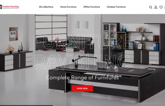 Webshop med salg af møbler - Kom godt i gang med et stort publikum i USA