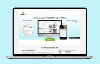 Live Chat system sælges