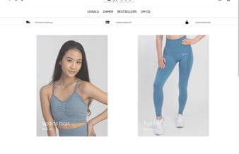 Swym sportswear webshop - Omsat for i alt 73.256,89 kr. 