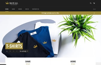 Tøjbrand med tilhørende webshop, sociale medier og varelager