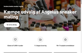 Danmarks førende webshop for sneaker-tilbehør søger ny ejer!