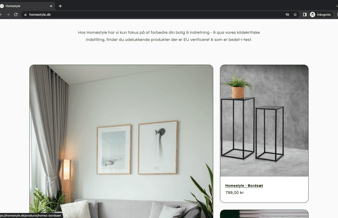 HOMESTYLE l 100% køreklar dropshipping hjemmeside til salg
