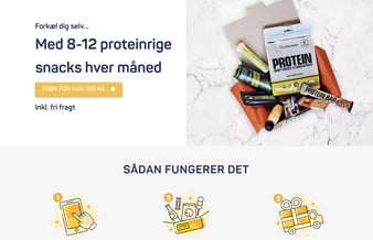 Fitnesskassen.dk - Abonnement tjeneste indenfor fitness industrien - Omsætning ca. 50.000 kr/måneden