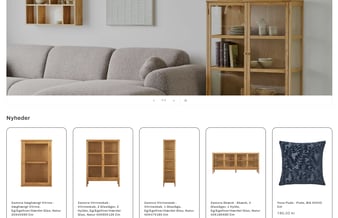 Bolig & interiør webshop med potentiale   