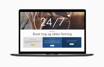 flyttefirma247.dk - Salg af hjemmeside med booking af flyttehjælp til både privat og erhverv