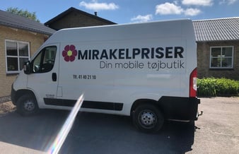 Tøjfirma, salg til ældre - En del faste kunder - Eksisteret over 20 år