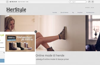 Webshop med SKO og TØJ til kvinde/piger 