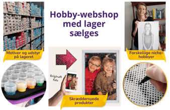 Webshop indenfor populær niche-hobby sælges